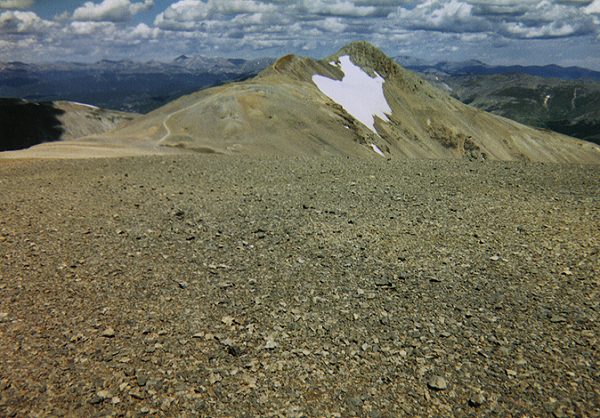 Mount Lincoln from near the top of Mount Cameron.