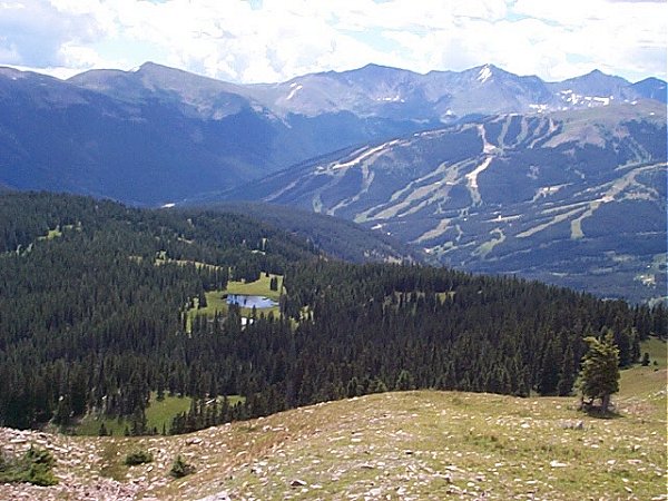 Wheeler Lakes and Copper Mountain Ski Area.
