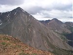 Torreys Peak (left) and Grizzly Peak (right distant).