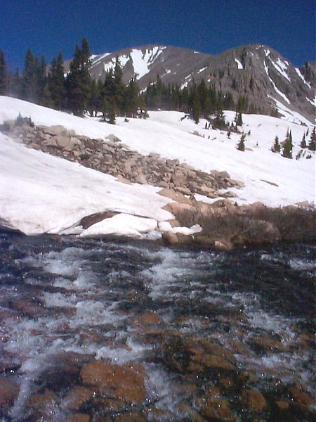 Mount Audubon to the North.