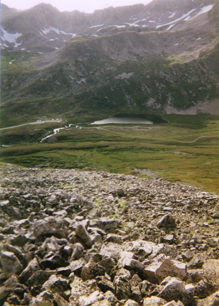 Kite Lake.  Can you figure out how it got its name?