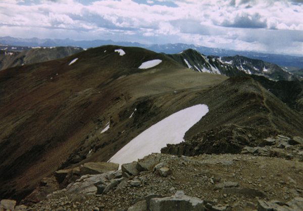 Mount Cameron from the summit of Mount Lincoln.