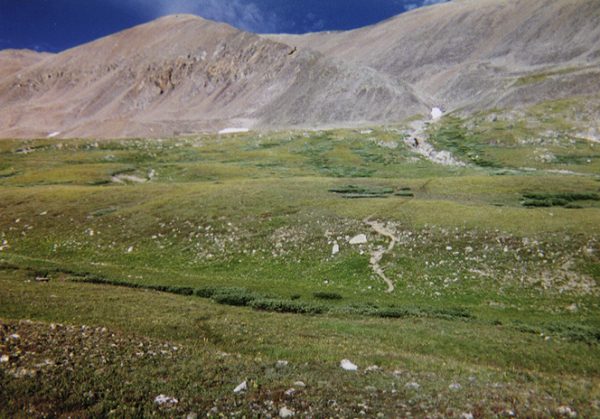 Mount Bross from just above Kite Lake.