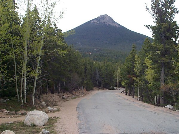 Estes Cone from the Long's Peak Ranger Station.