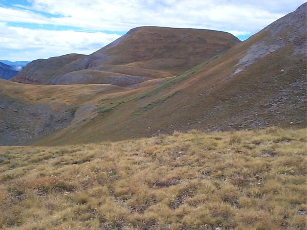 From slightly further along, here is the view back towards where we had just come.