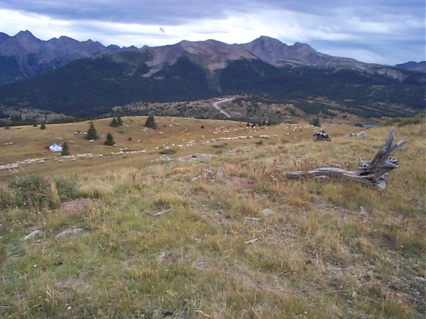 A slightly different view of the shepherd's camp site.