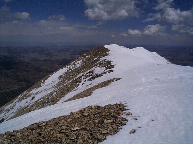 The view back east from which I had just come.