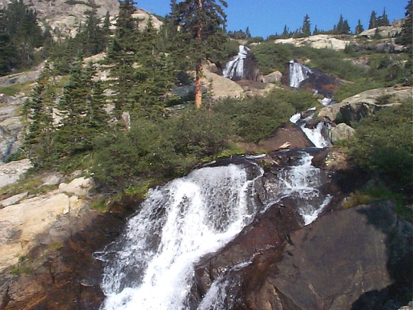 Another view of the same waterfalls.  As this is a dry year, I wonder what these would look like in a wet year?