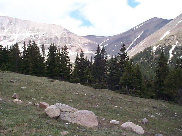 Mount Sheridan is the tall one on the right.