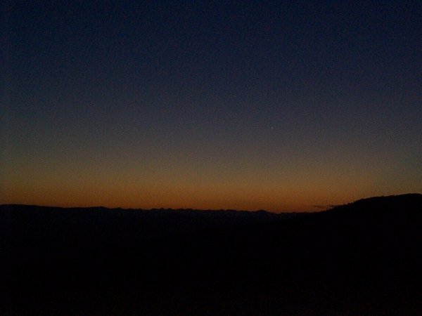 Sunrise over the Roaring Fork Valley.