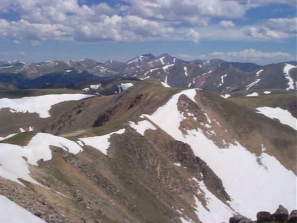 And an even better shot of Grays and Torreys.