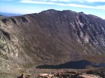 Abyss Lake and Mount Evans.