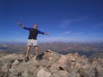 Steve - falling off of the summit ... not really.