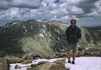 That's me standing on the summit.