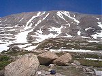 Mount Audubon to the north again.  Note that this photo was taken from just East of Blue Lake.