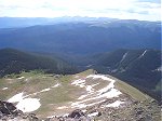 Mount Evans (?) to the south.