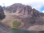 A closer look at Cathedral Peak.