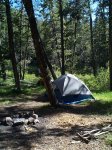Our campsite. Our campsite.