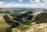 Fremont Pass from the summit of Mount Democrat. Fremont Pass from the summit of Mount Democrat.