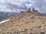 Another shot of the crowds on the summit.