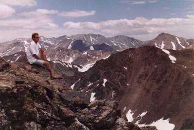 Steve on top of Geissler