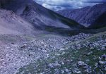 My way back down the valley through marmot-land. My way back down the valley through marmot-land.