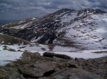 Mount Evans from the summit of Gray Wolf Mountain.