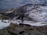 Mount Evans from the summit of Gray Wolf Mountain. Mount Evans from the summit of Gray Wolf Mountain.