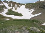 I was thinking I might find a small lake up here on the bench above the waterfall, but ...