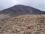 Again from the saddle, looking northeast up the ridge towards the summit of La Plata Peak (not visible).