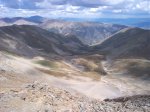 And looking down on Missouri Gulch from the summit.