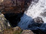 Then the water plunges into this cavity just below.