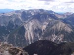 Another view of Mount Antero from the summit of Mount Princeton.