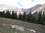 Mount Sheridan is the tall one on the right.