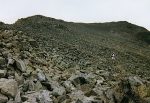 Coming down the steep / loose section. Coming down the steep / loose section.
