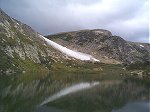 St. Mary's Glacier from across the lake.