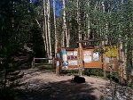 The trailhead to Mount Yale.  This trailhead not only provides access to this peak but also to Brown's Pass and Hartenstein Lake.